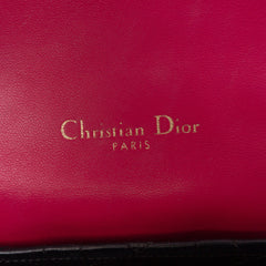 Large Lambskin Cannage Miss Dior Flap