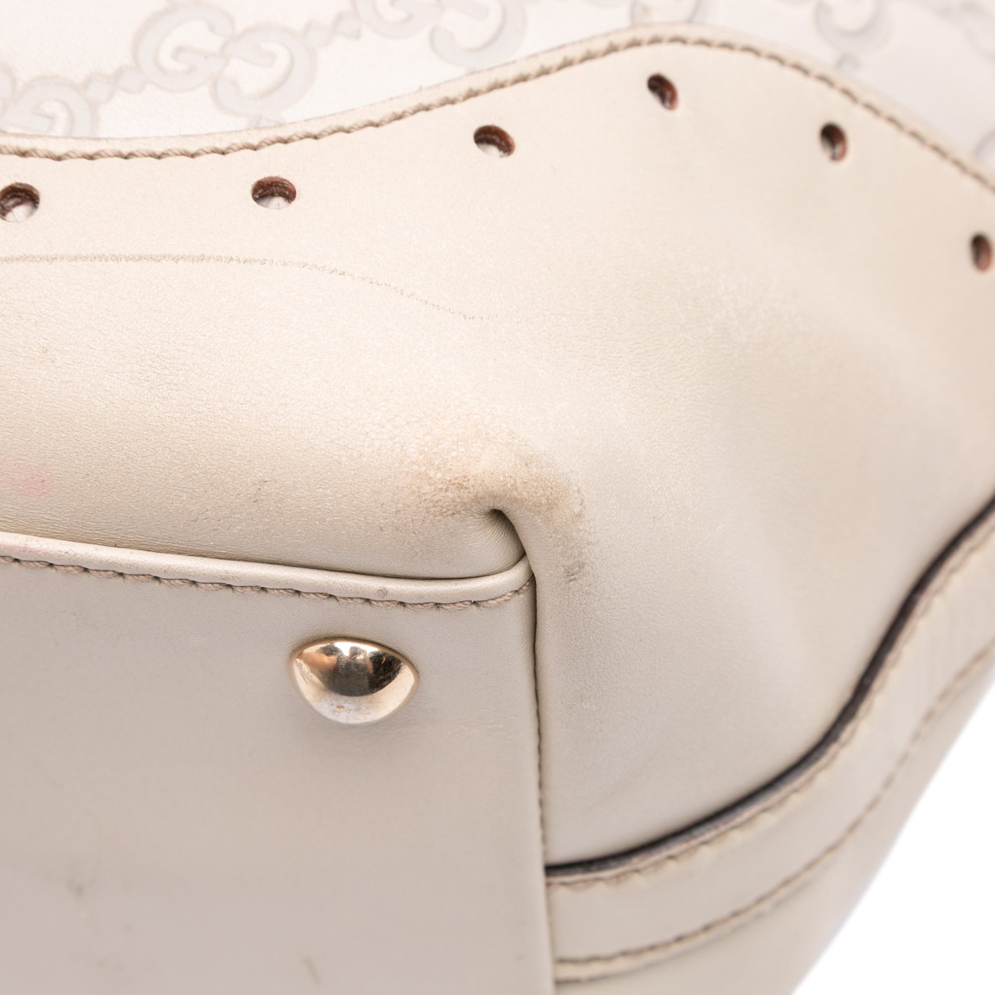 Small Guccissima Punch Tote