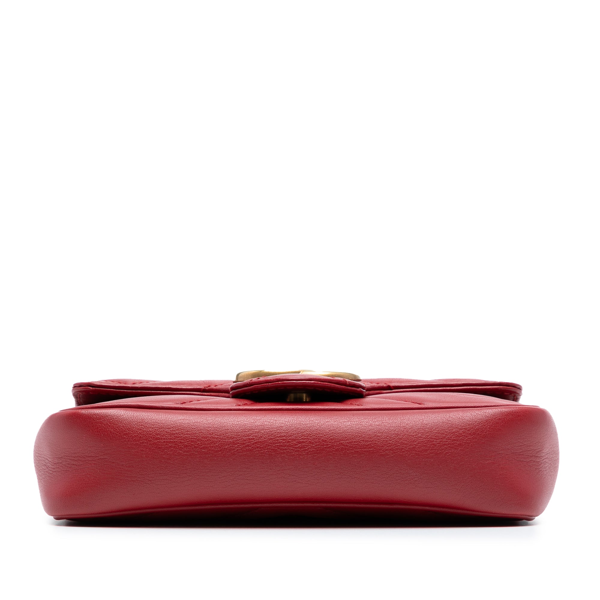 Mini GG Marmont Matelasse Leather Flap Crossbody