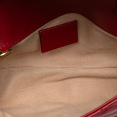 Mini GG Marmont Matelasse Leather Flap Crossbody