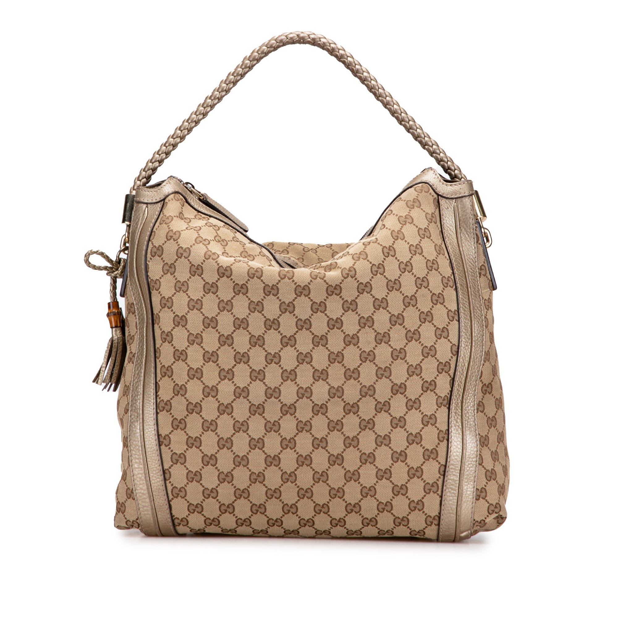 Large GG Canvas Bella Shoulder Bag