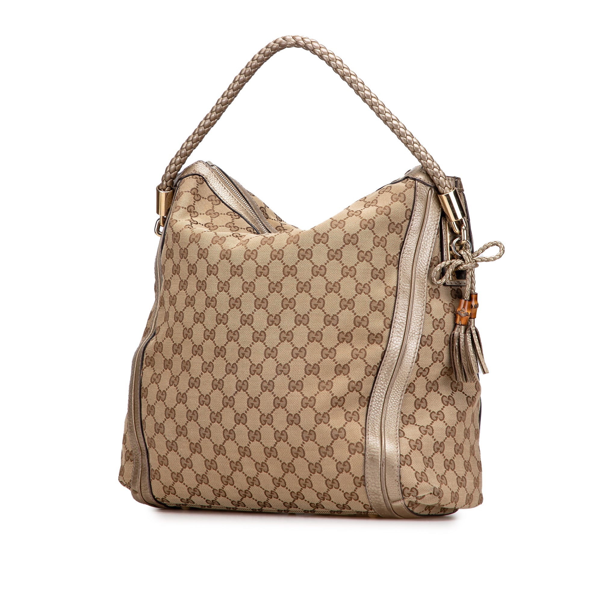 Large GG Canvas Bella Shoulder Bag