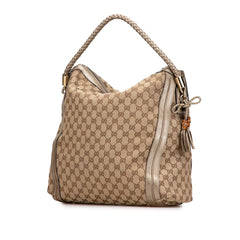 Large GG Canvas Bella Shoulder Bag