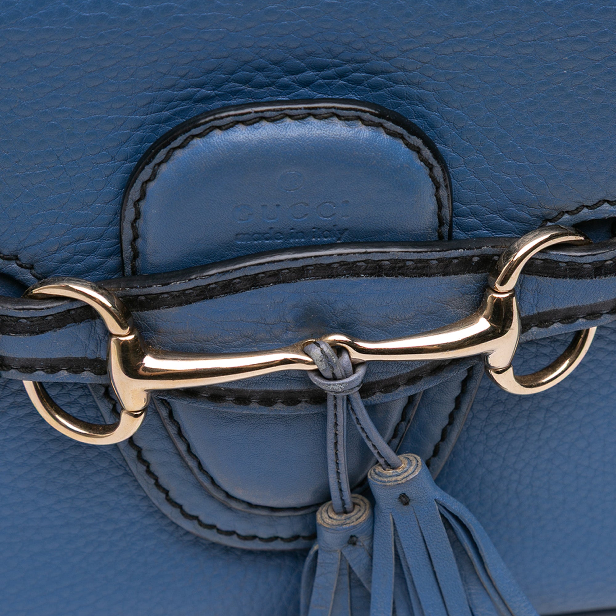 Medium Leather Emily Shoulder Bag