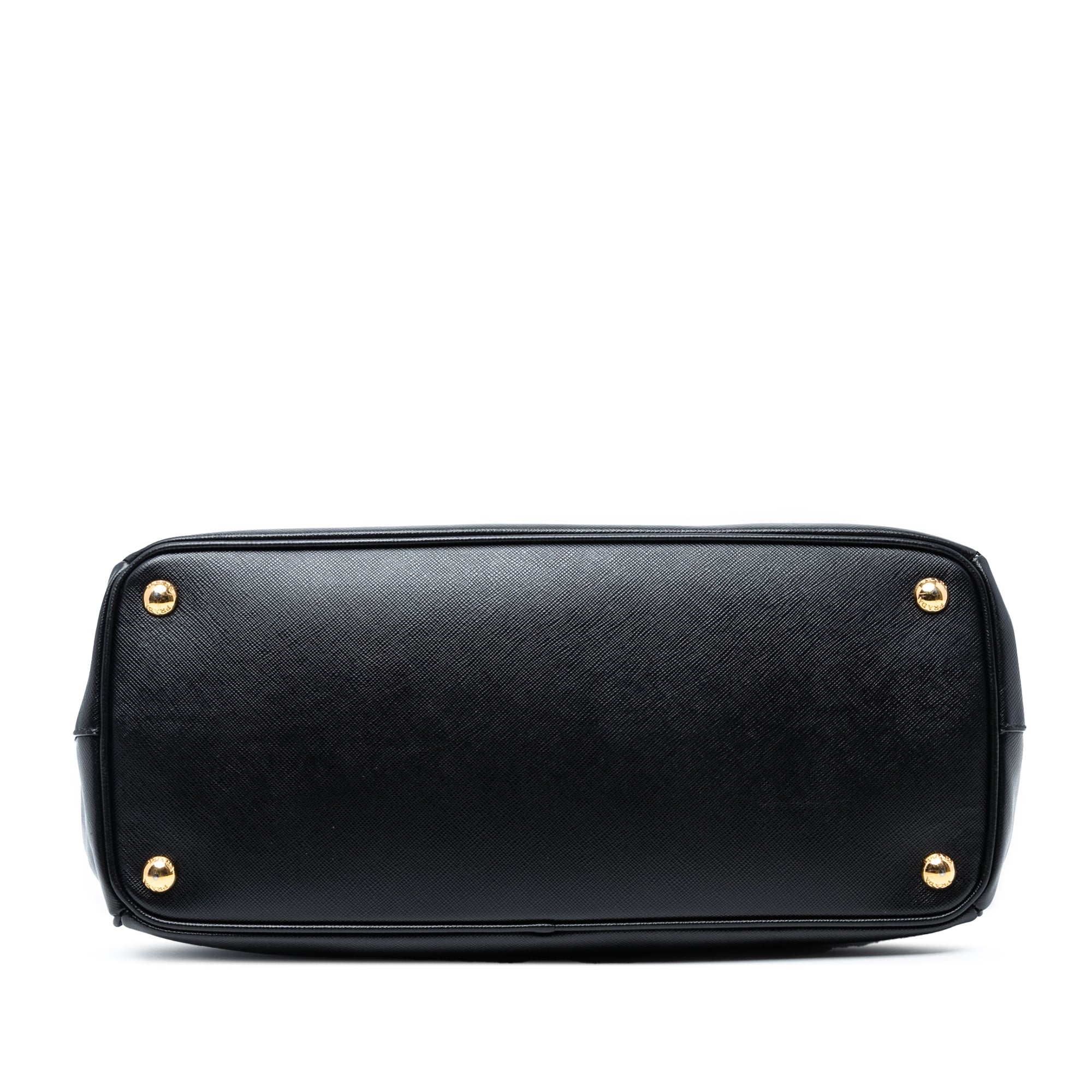 Medium Saffiano Lux Galleria Double Zip Satchel