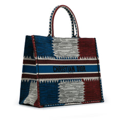 Large French Flag Book Tote