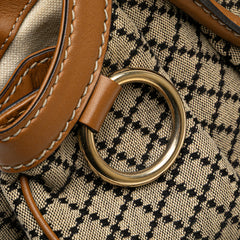 Medium Diamante Canvas Sukey Tote