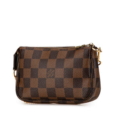 Damier Ebene Trunks and Bags Mini Pochette Accessoires