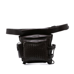Nappa Intrecciato Utility Belt Bag