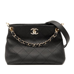 Small Quilted Caviar City Walk Hobo