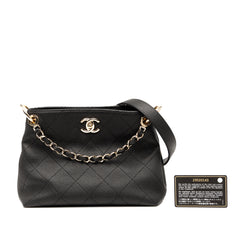 Small Quilted Caviar City Walk Hobo