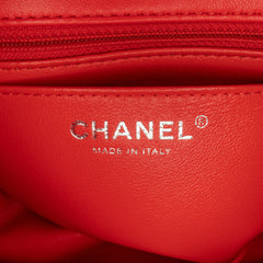 Mini Square Classic Lambskin Single Flap