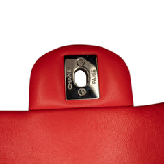 Mini Square Classic Lambskin Single Flap
