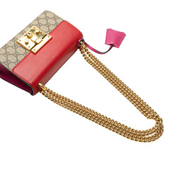 Small GG Supreme Padlock Crossbody