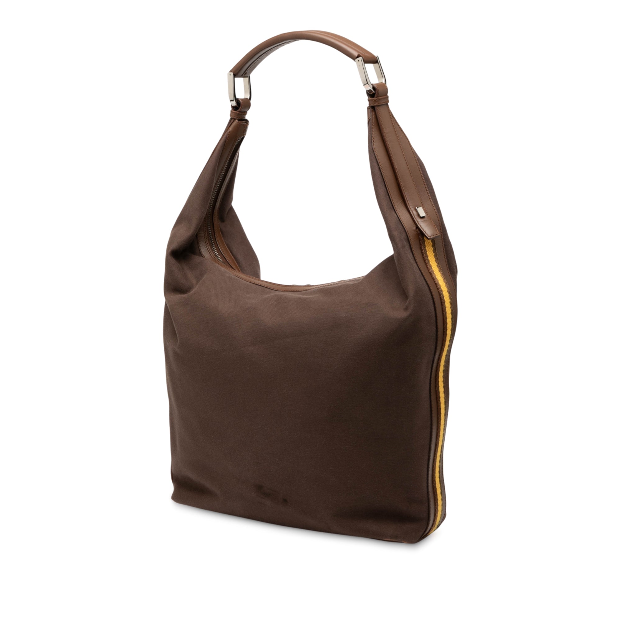 Canvas Web Shoulder Bag