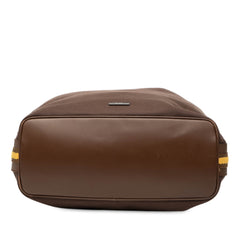 Canvas Web Shoulder Bag