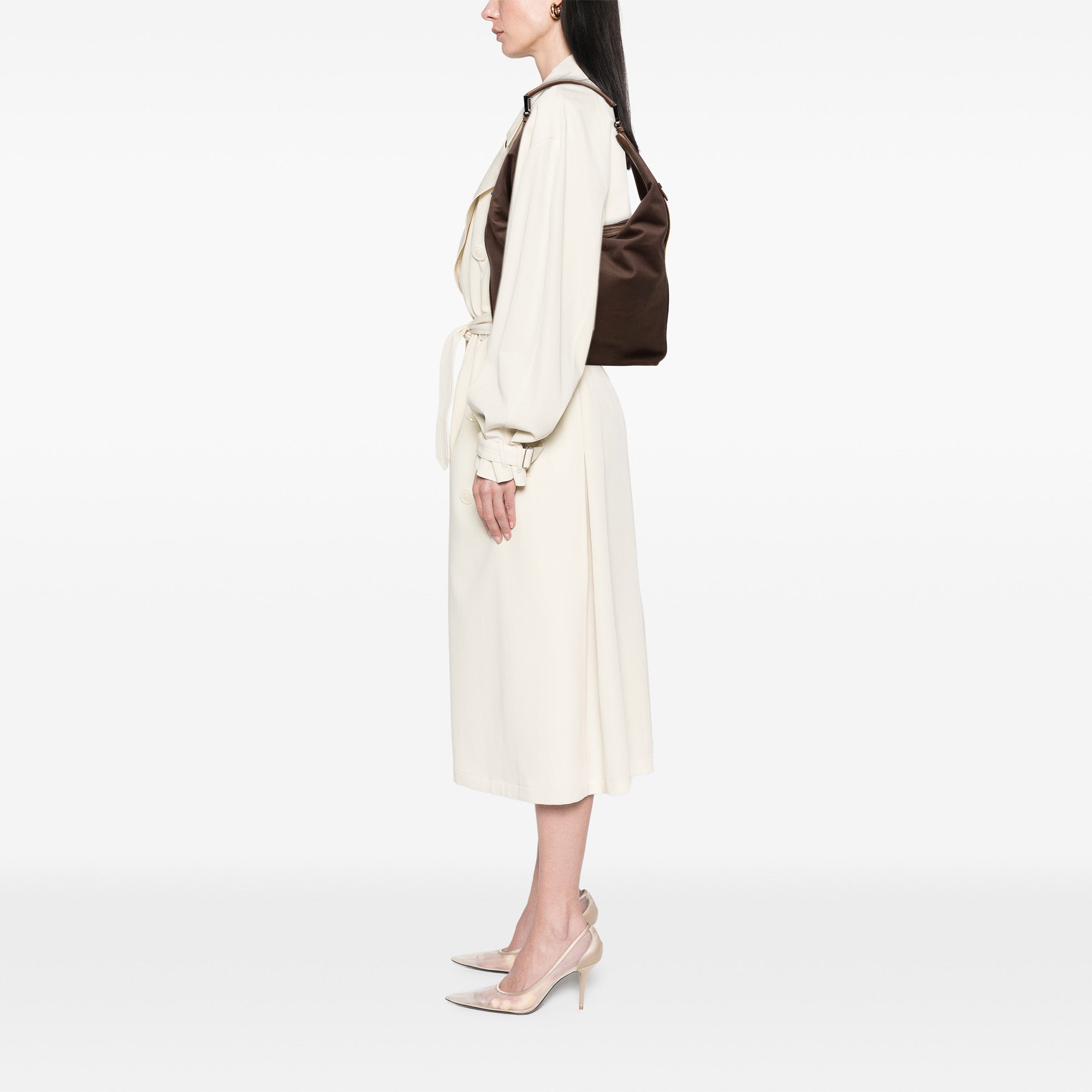 Canvas Web Shoulder Bag