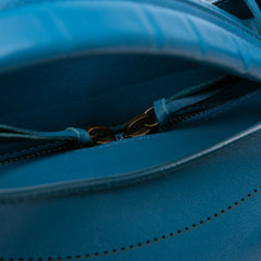 Leather Motocross Blackout City Satchel