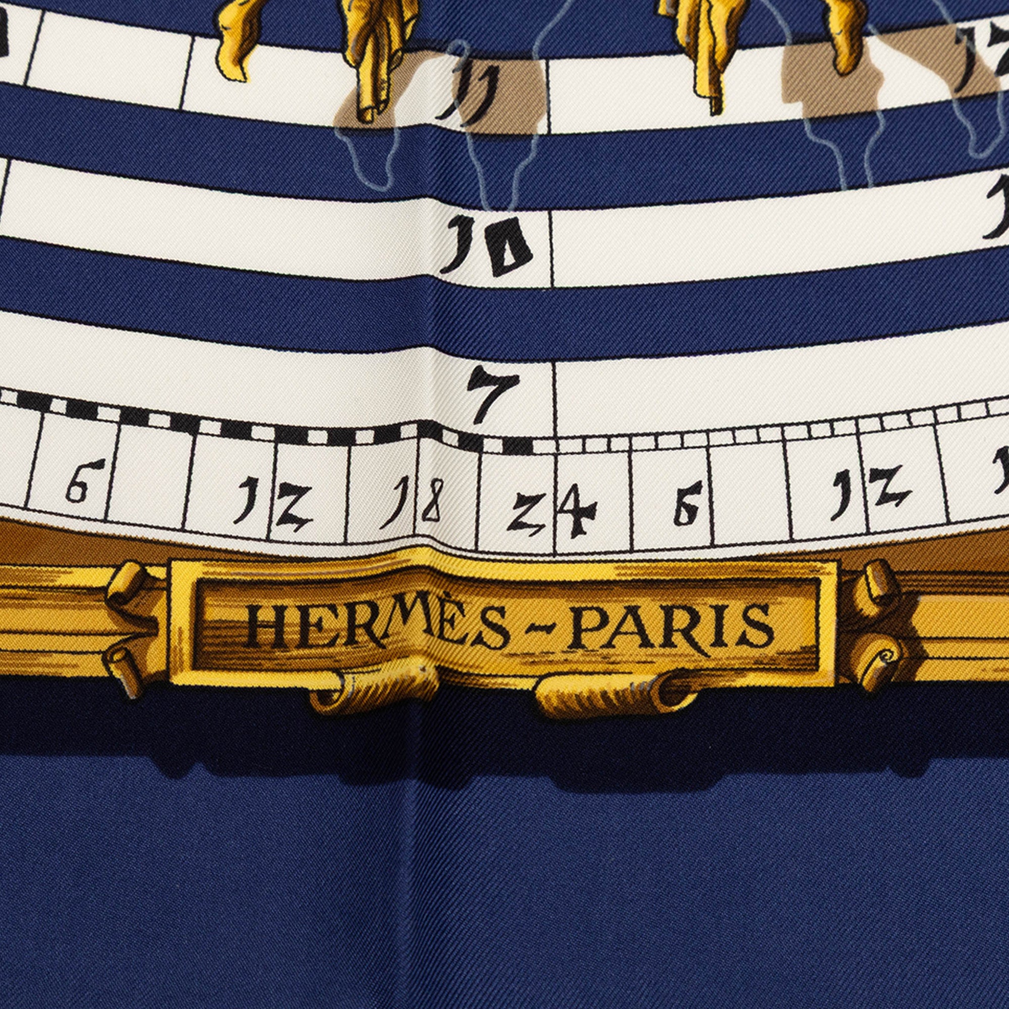 Astrologie Dies et Hore Silk Scarf
