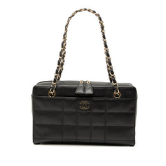 CC Choco Bar Lambskin Chain Shoulder Bag