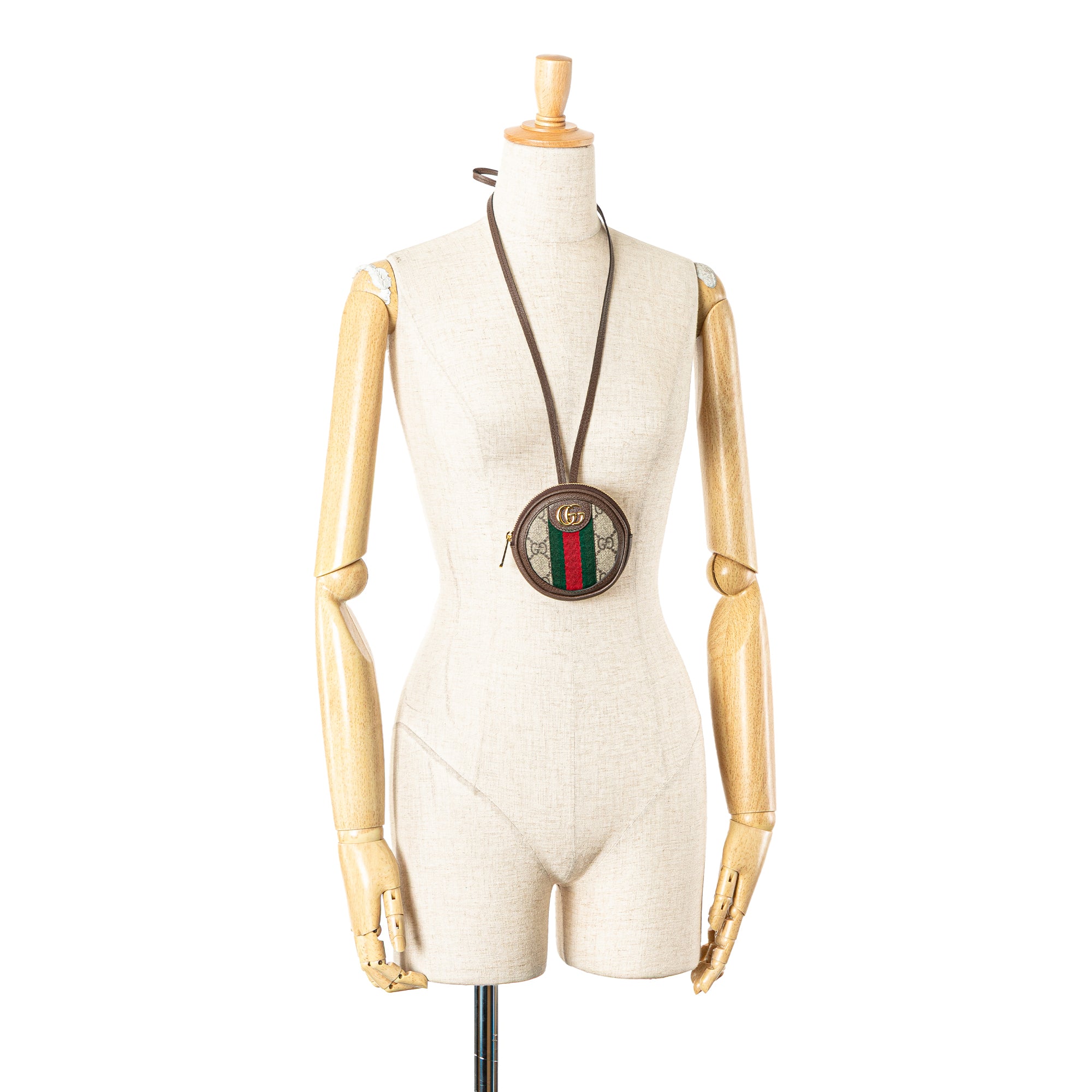 Mini GG Supreme Ophidia Round Neck Pouch