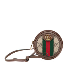 Mini GG Supreme Ophidia Round Neck Pouch