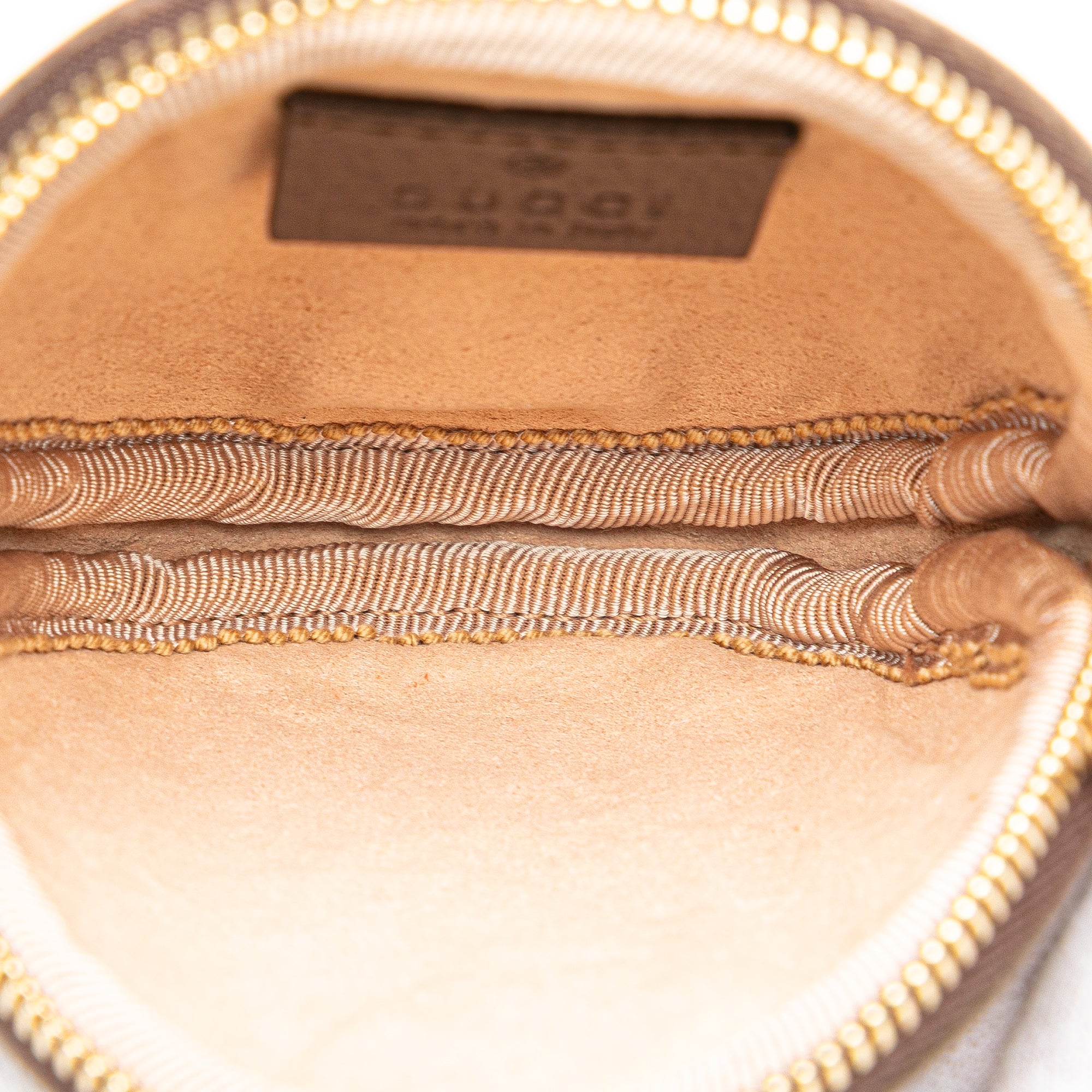Mini GG Supreme Ophidia Round Neck Pouch