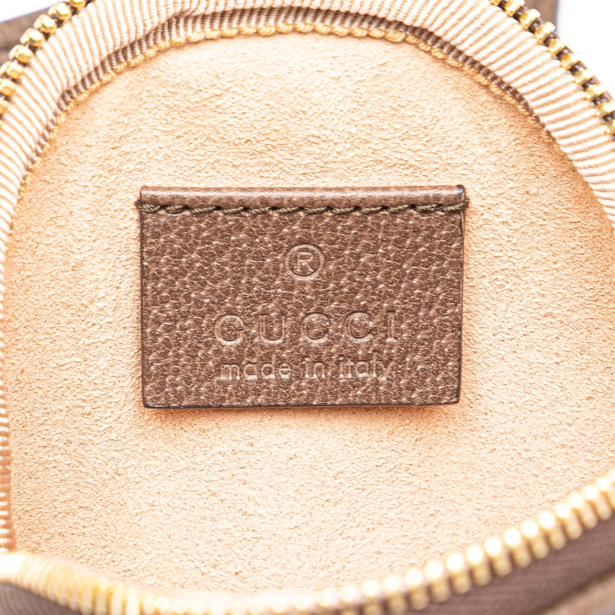 Mini GG Supreme Ophidia Round Neck Pouch