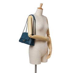 Quilted Lambskin Accordion Flap