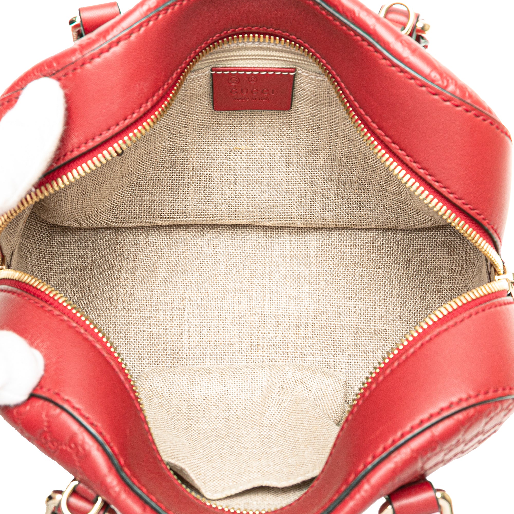 Small Microguccissima Bree Satchel