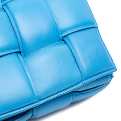 Nappa Intrecciato Padded Chain Cassette Satchel