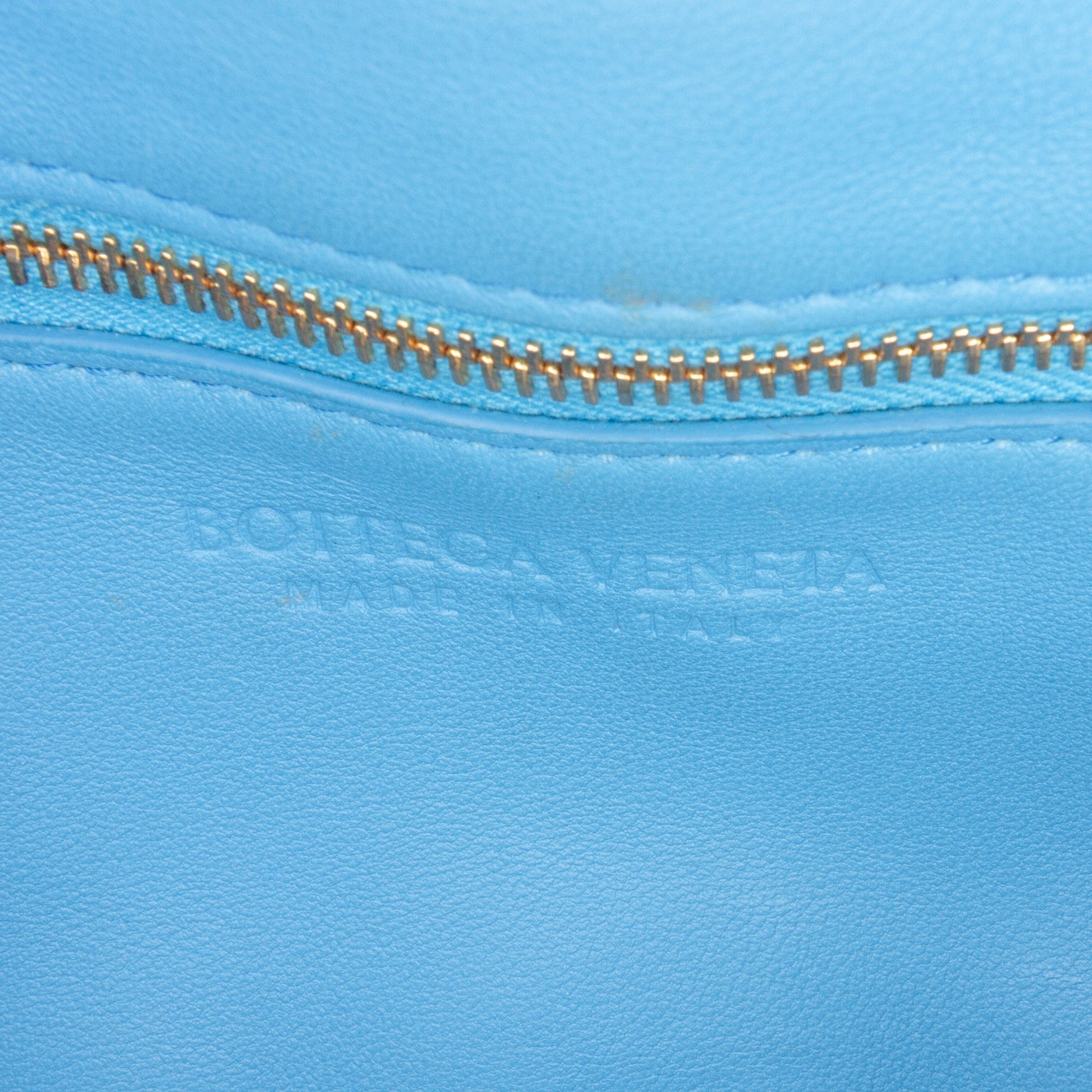 Nappa Intrecciato Padded Chain Cassette Satchel