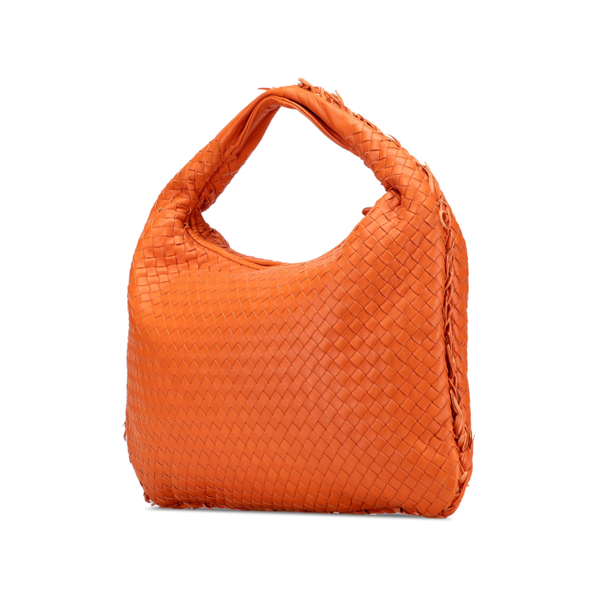 Medium Nappa Intrecciato Fuzzy Veneta Hobo