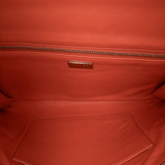 Saffiano Flap Clutch