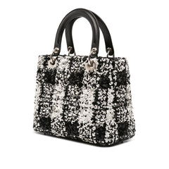 Medium Lambskin Sequin Embellished Lady Dior