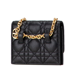 Calfskin Cannage Caro Chain Belt Bag
