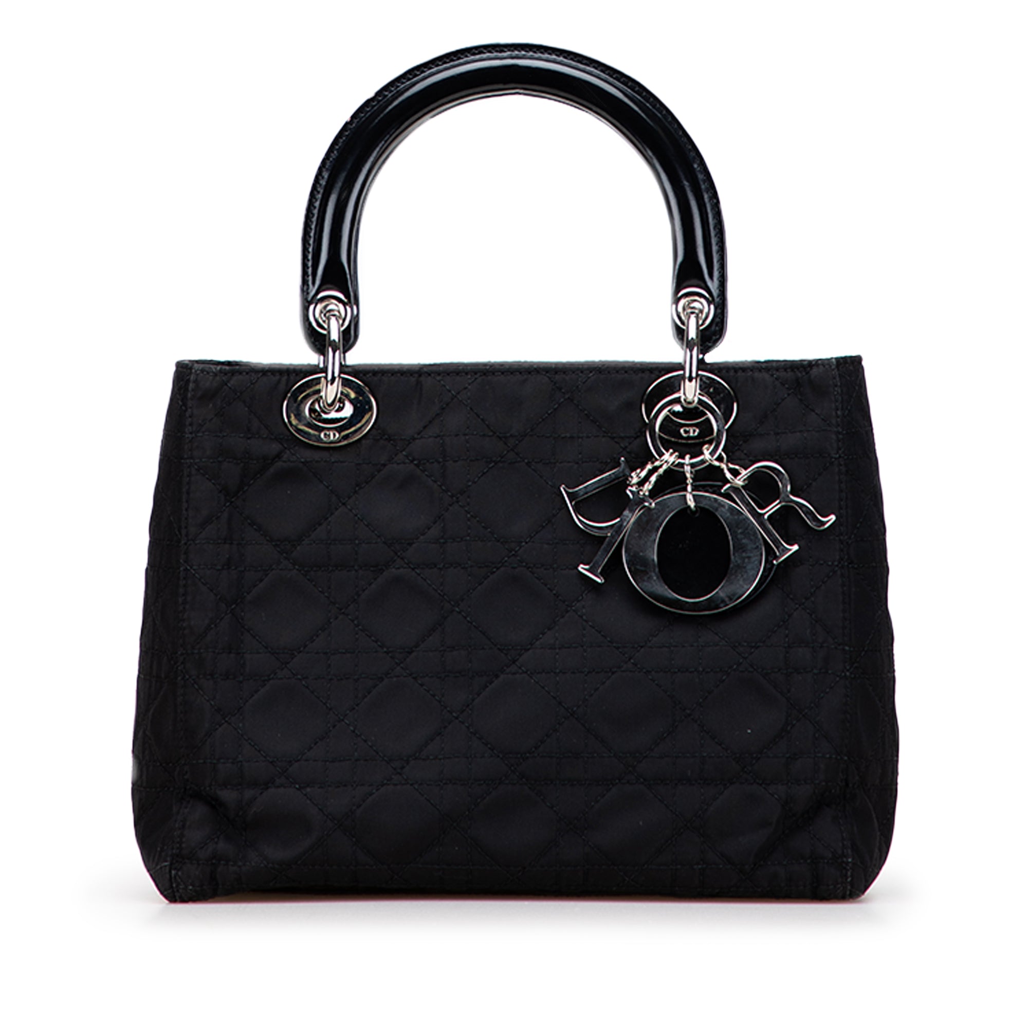 Medium Nylon Cannage Lady Dior