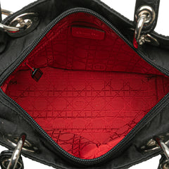 Medium Nylon Cannage Lady Dior