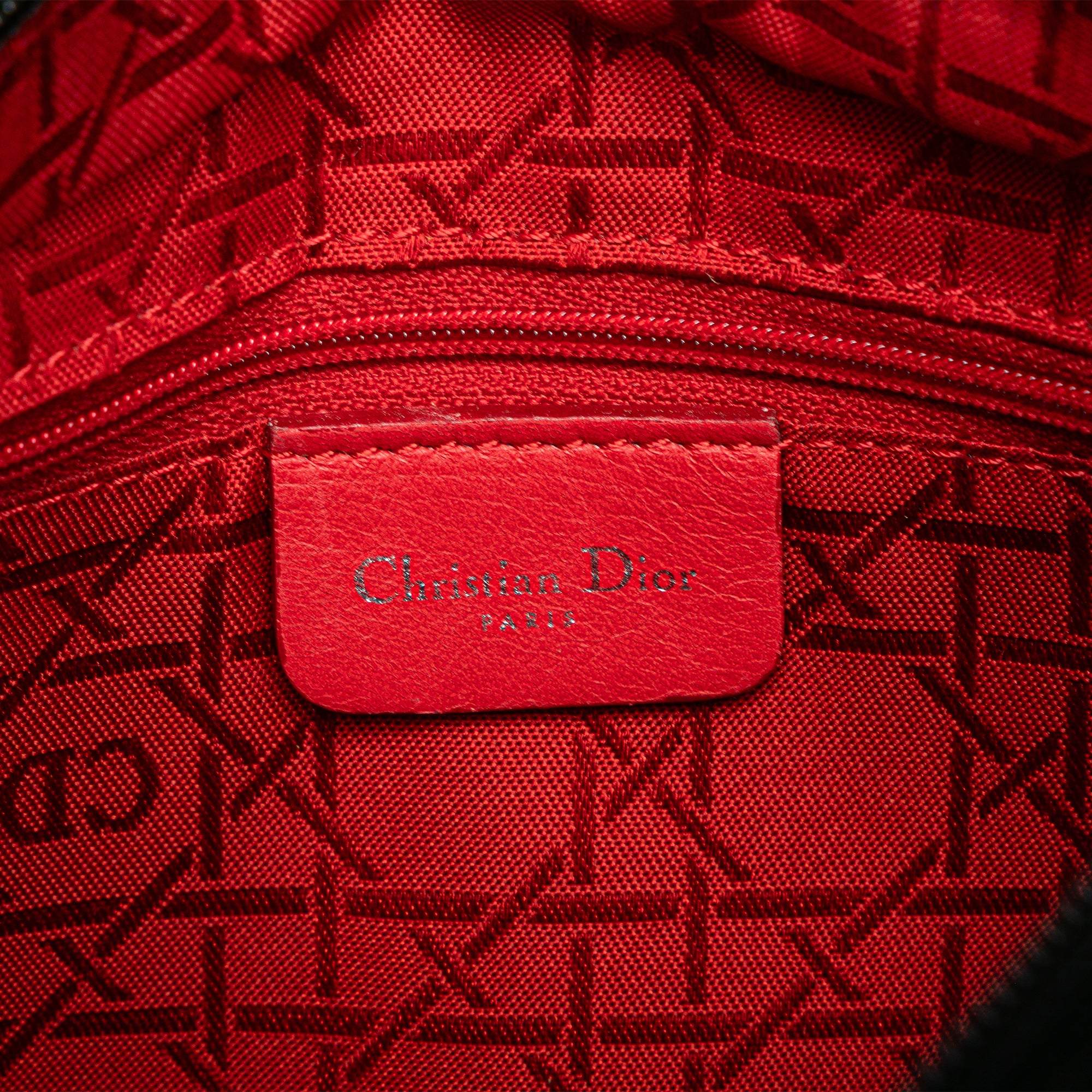 Medium Nylon Cannage Lady Dior