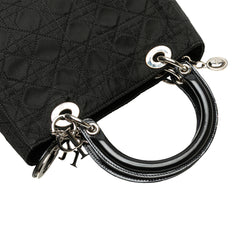 Medium Nylon Cannage Lady Dior