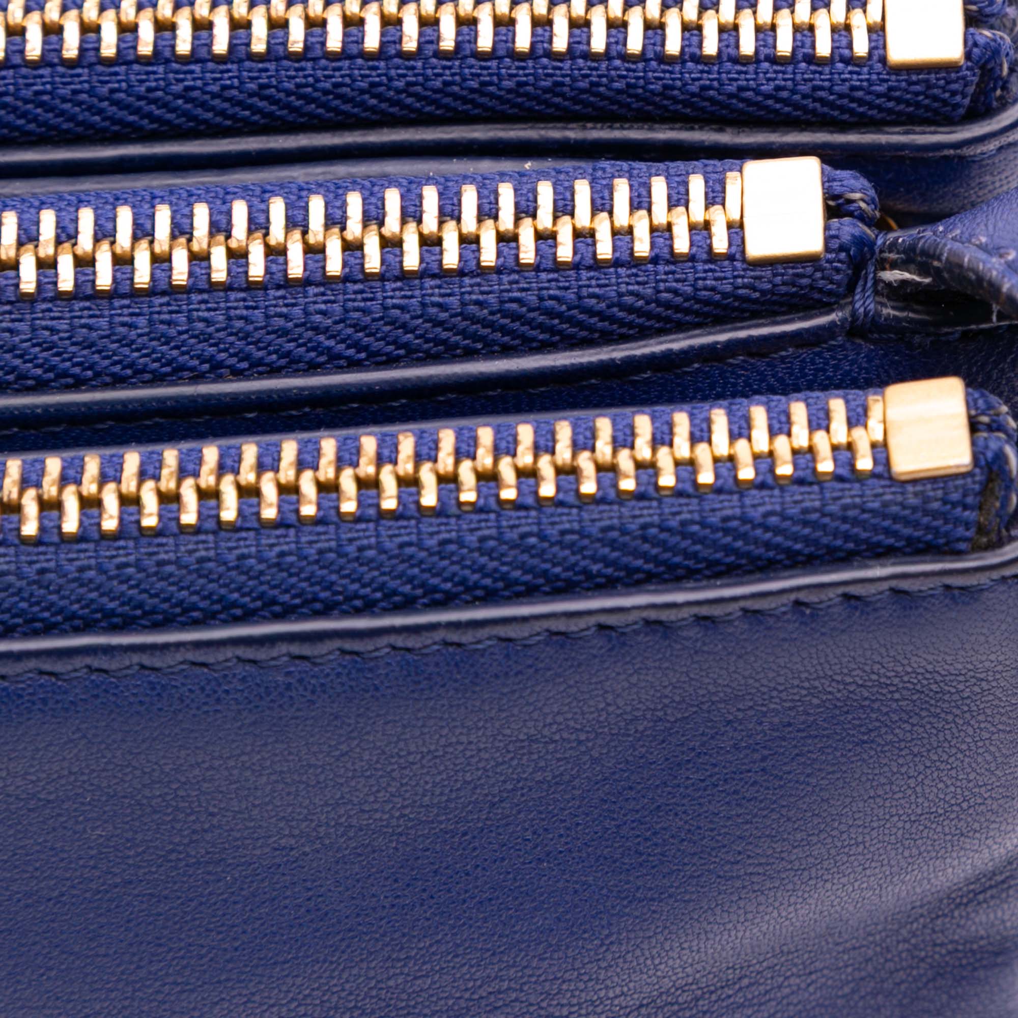 Large Lambskin Trio Crossbody