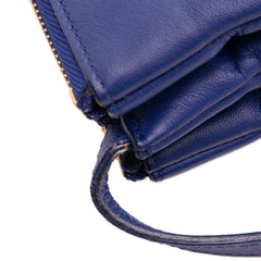 Large Lambskin Trio Crossbody