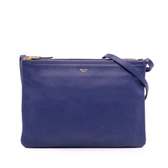 Large Lambskin Trio Crossbody