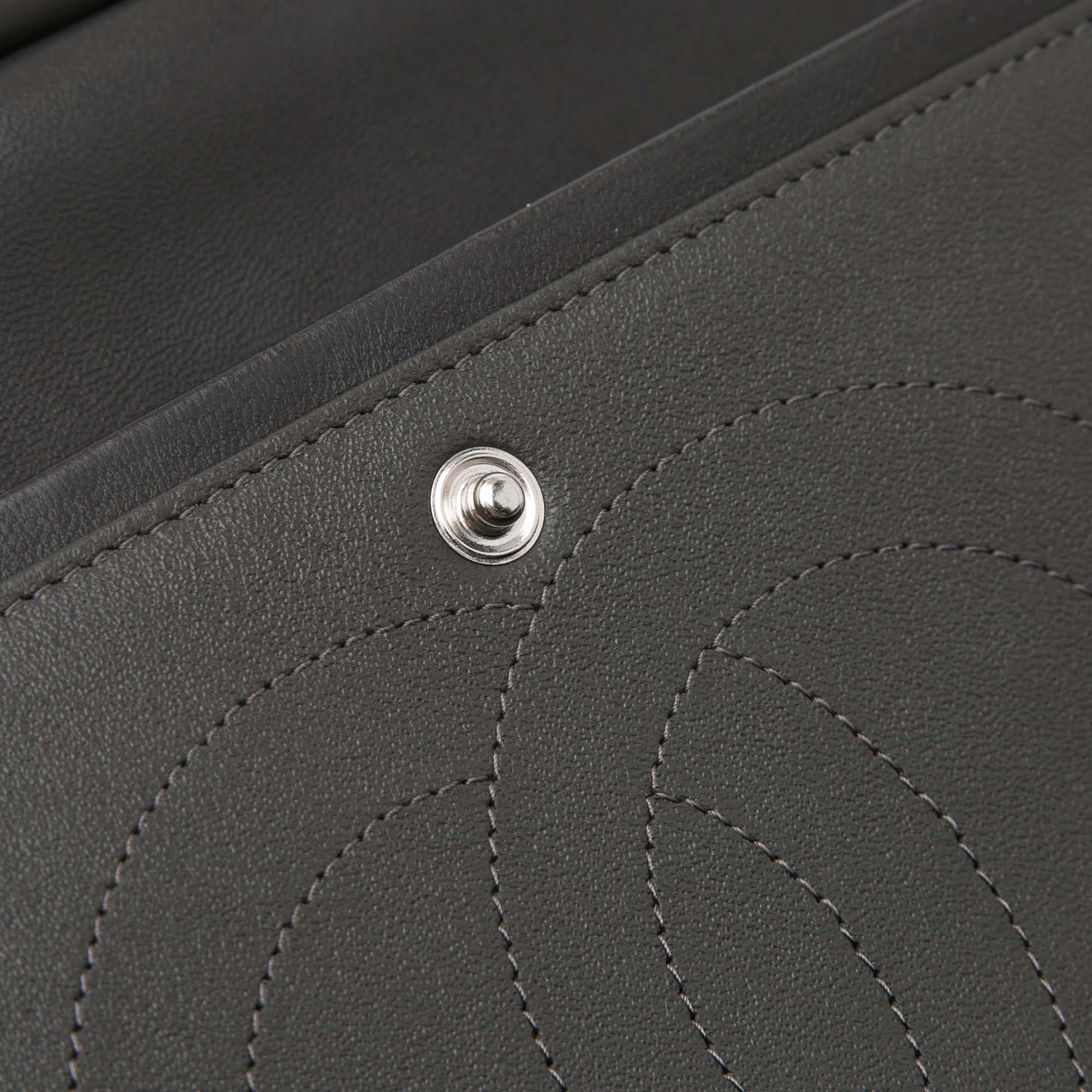 Jumbo Classic Lambskin Double Flap