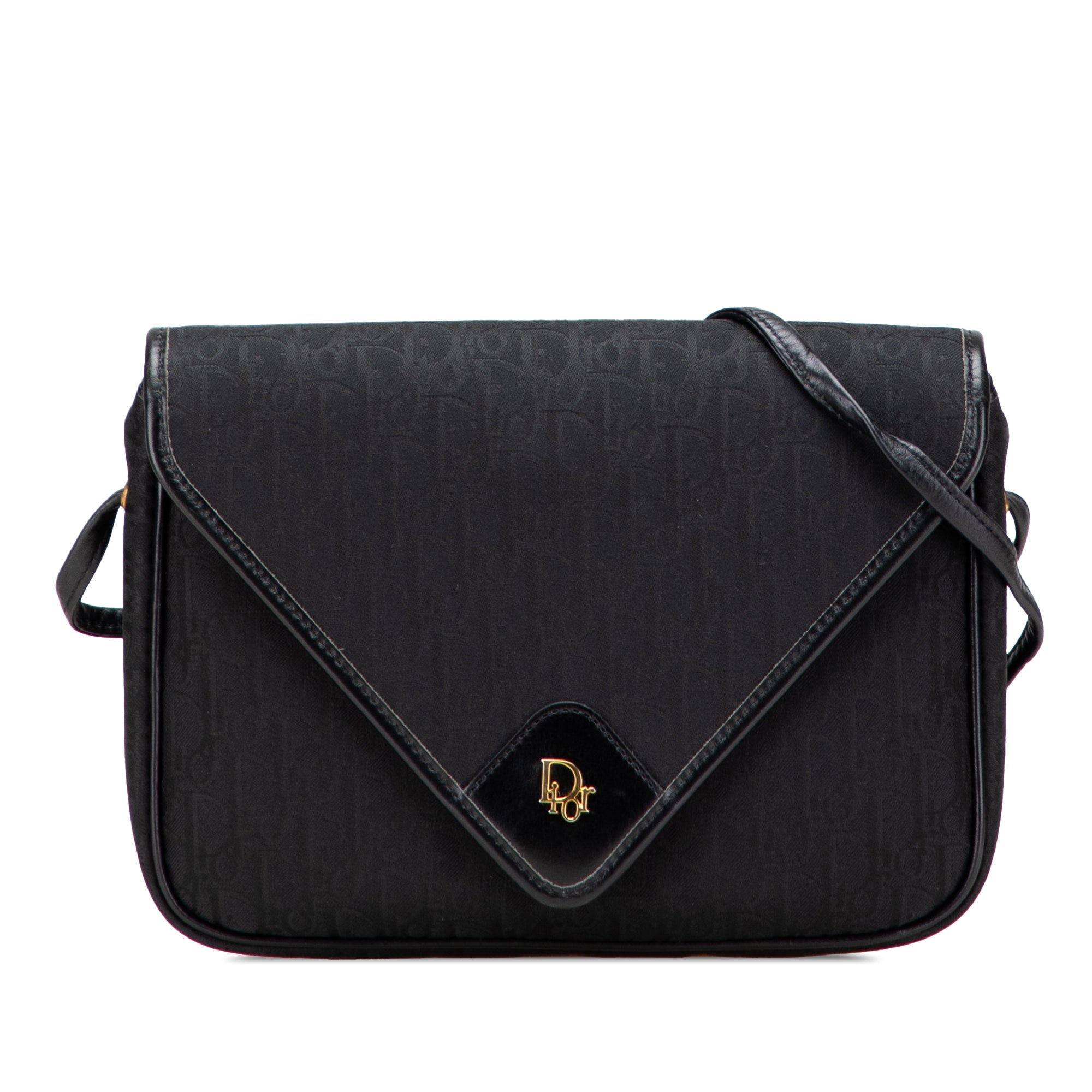 Oblique Canvas Flap Crossbody