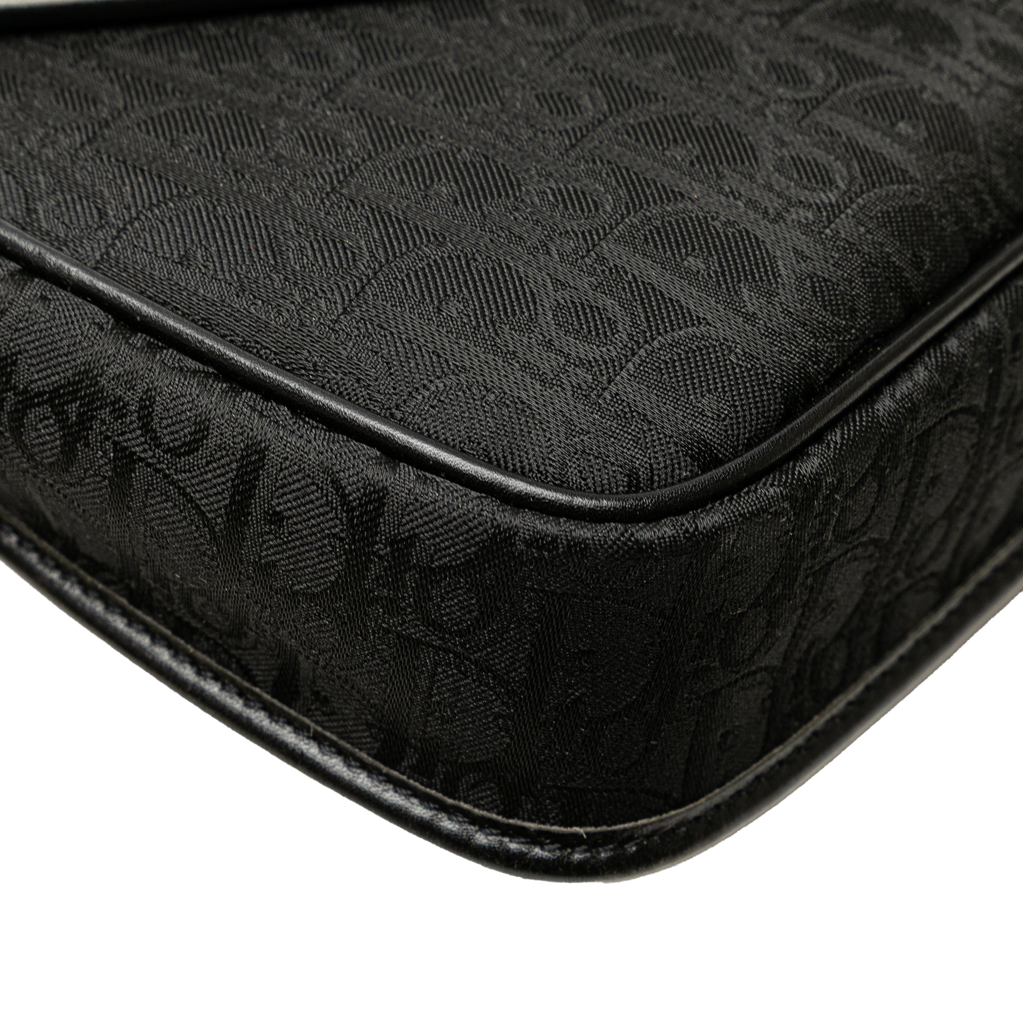 Oblique Canvas Flap Crossbody