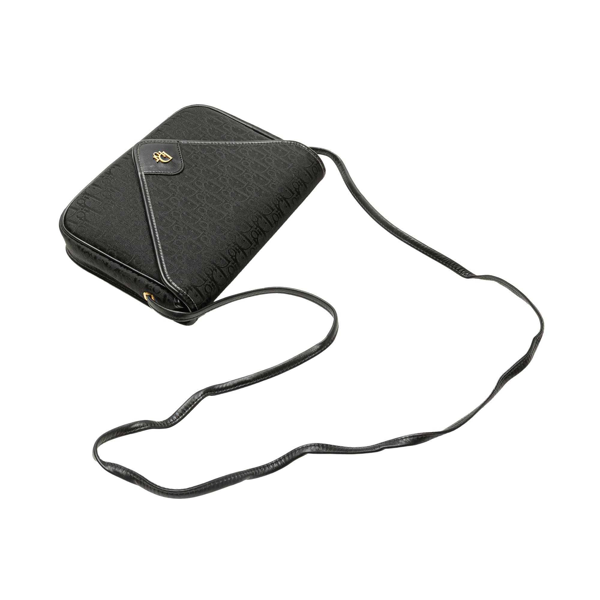 Oblique Canvas Flap Crossbody