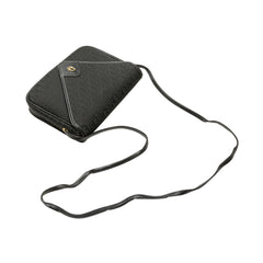 Oblique Canvas Flap Crossbody