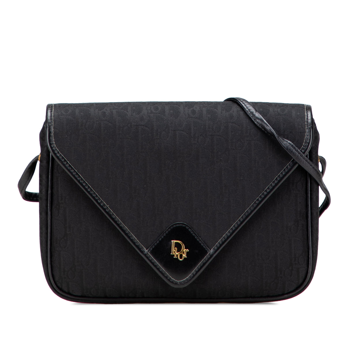 Oblique Canvas Flap Crossbody