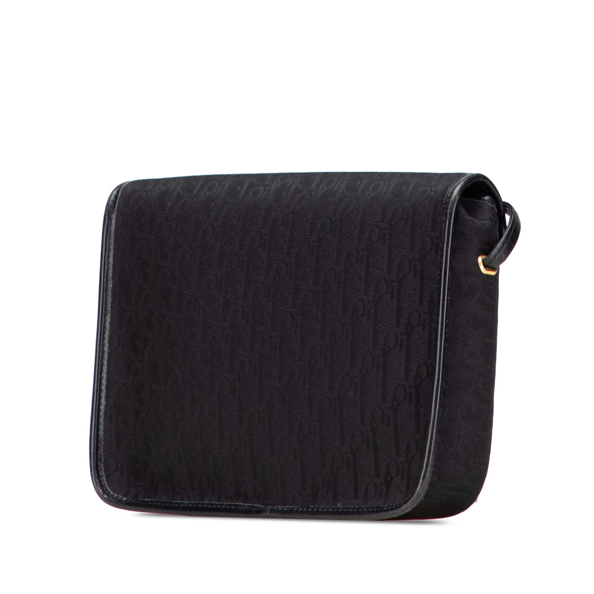 Oblique Canvas Flap Crossbody